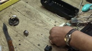 Подольск-132. Часть №1. Ремонт педали электропривода МШ.