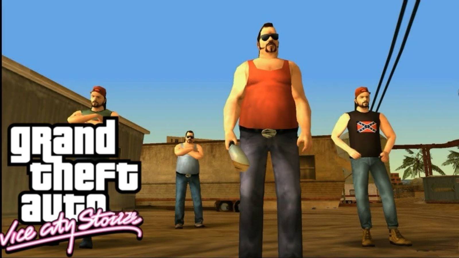 Разборка с белыми бомжами в GTA Vice City Stories