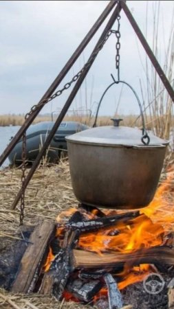 🔥Рыбацкий ЛАГЕРЬ🔥Костёр на Оке !!