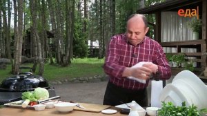 Лазерсон. Гриль Weber. Свиные рёбрышки в томатном марина?