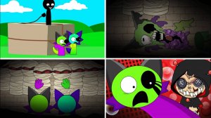 Спринклирование НА ВСЕХ этапах | Сборник Incredibox
