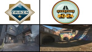 Контракты выгодные на коллекцию Train  и  один контракт на Overpass.