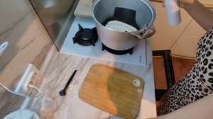 Хлеб в казане! весь процесс выпечки! #закваска #выпечка