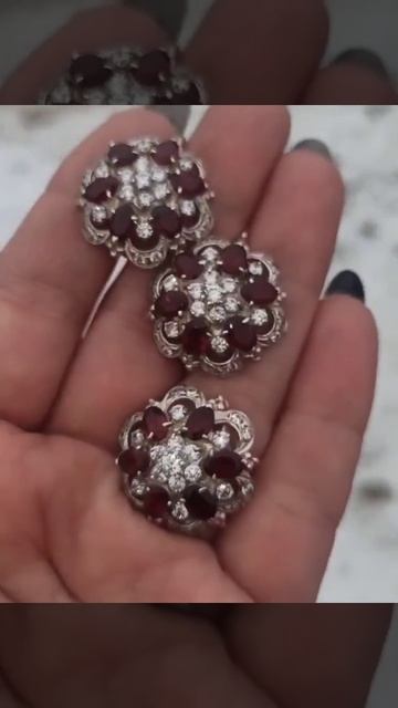 Натуральные красные гранаты 🌺 6100р🌺 размер кольца лю смотреть онлайн