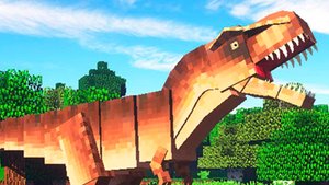 Майнкрафт : настоящие динозавры