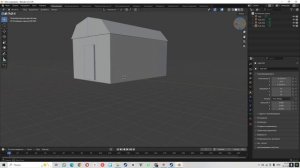 БЫСТРЫЙ ТУТОРИАЛ ПО БЛЕНДЕРУ!) Как сделать дом в бленд?