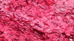 Закусочный салат со свеклой и сельдью