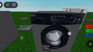 стирка в стиральной машины с кирпичом