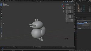 Создание простого персонажа в Blender
