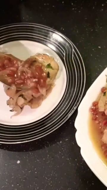 Готовим курицу в кавказском стиле с луком и гранатом н смотреть онлайн