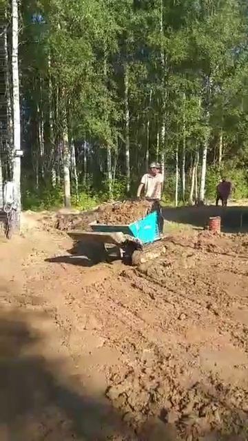 Мини-экскаватор и думпер Катрина производство и прода смотреть онлайн