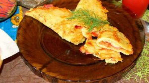 Картофельные лепешки с начинкой