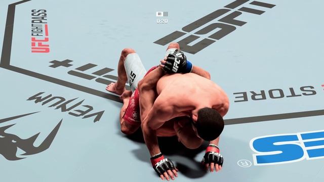 Хабиб Нурмагомедов против Джорджа Сент-Пьерра в UFC 5