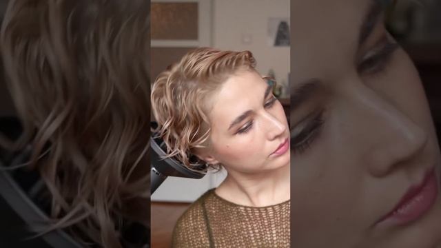 Объемные локоны на диффузор. Простая и быстрая укладк?
