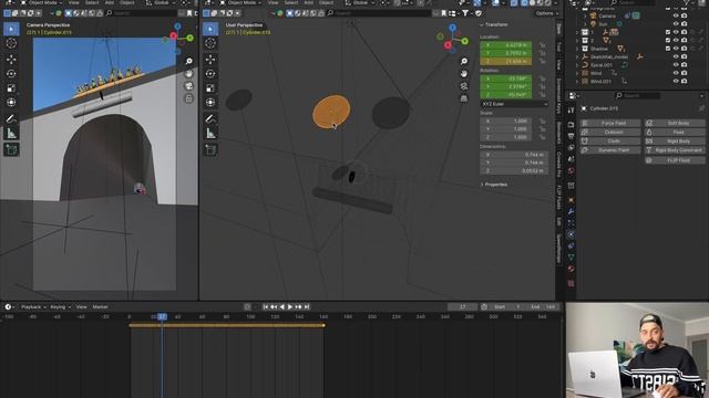 Как создать анимацию баннера в Blender? Разбираем VFX ролик