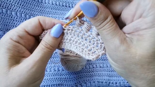 #вяжу #вязание #мкузор #узоршишечками смотреть онлайн