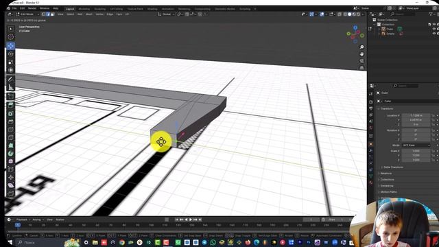 Проект дома в Blender ЧАСТЬ 1