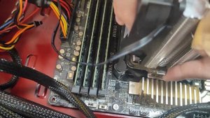 Установка нового башенного кулера на пк!