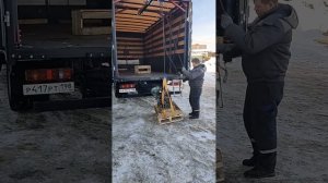 Газон NEXT кран балка KRANZON 500 с усиленными откосами