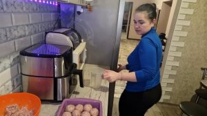 Тефтели в аэрогриле- страдания на кухне