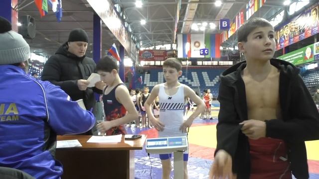 Взвешивание борцов до 35 кг, Дагестан 2025. смотреть онлайн