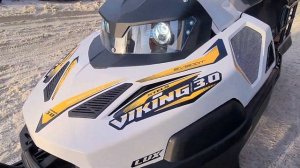 Прогрев нового снегохода Stels Viking sv800t 3.0 lux