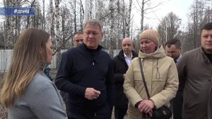 г. Уфа. Дёма. Лесопарк микрорайона Баланово и сквер 112-й Башкавдивизии. Апрель 2025 г.