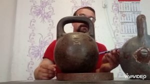 How make an adjustable kettlebell from a regular weight? Как из обычной гири сде