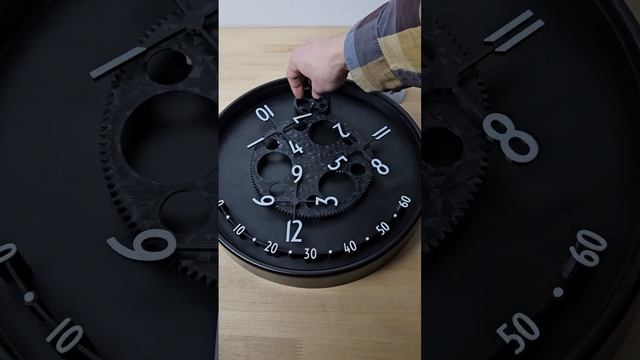 Wandering Hour, 3D printed + IKEA Bondis. Model from Printables com. Блуждающий час н