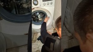 Стиральная машинка LG ошибка dE