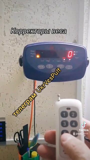 Пульт для весов. Корректор веса смотреть онлайн