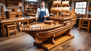 Каждое изделие из дерева начинается с искры вдохновения и кропотливого труда мастера.