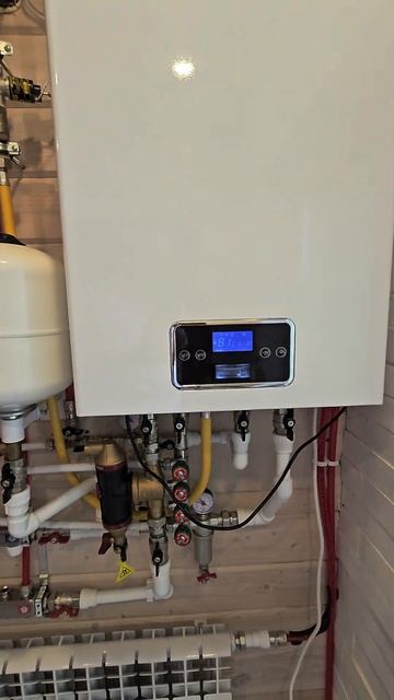 Не типичная обвязка газового котла. смотреть онлайн