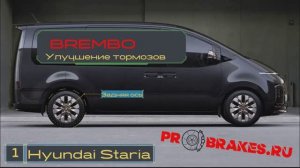 Тормоза для задней оси Hyndai Staria
