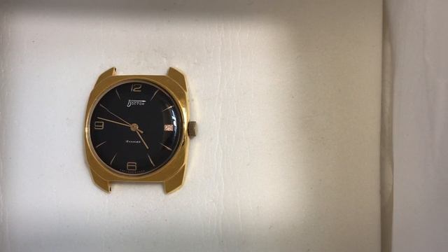 Мужские наручные часы Восток 18 камней СССР 2214 позолоч? смотреть онлайн