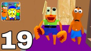 Sponge Neighbor Escape 3D New Update Gameplay Level 19