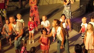 Алания, Турция. Детская дискотека в отеле.