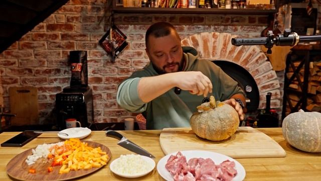 Это блюдо вы точно захотите повторить! | Тыква с мясом ?