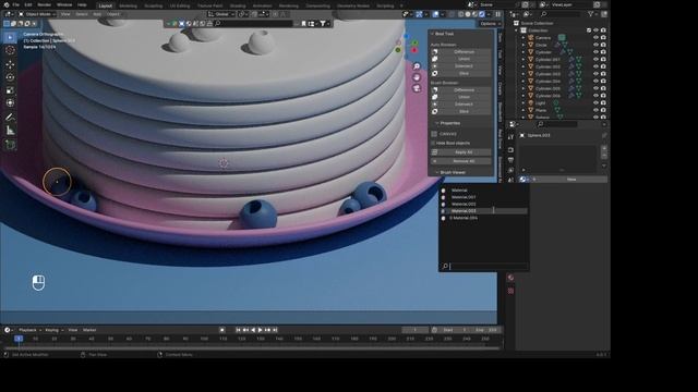 🥞Создание Блинов в Blender 3D🥞