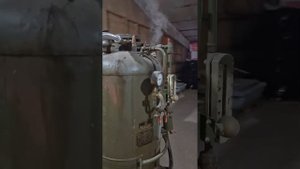 Парогенератор РИ 5М в работе.