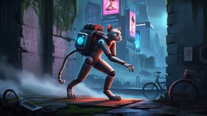 STRAY ПОЛНОЕ ПРОХОЖДЕНИЕ 😻КАК УКРАСТЬ КАСКУ И КУРТКУ 😻 #9