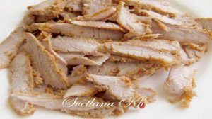 Салат с мясом и стручковой фасолью