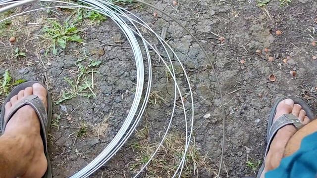 Делаем сушилку для белья на открытом воздухе! Хороший