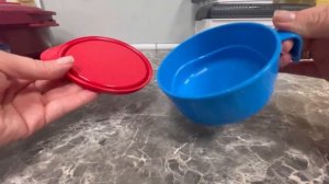 Емкость с ручкой 250мл для разогревания в СВЧ #tupperware