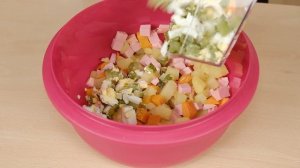 Оливье за пару минут с овощерезкой «Пресс-Компакт»