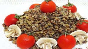 Гречневая каша с грибами