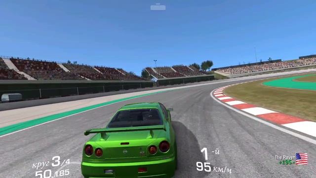 Real Racing 3: Nissan Skyline GT-R V-SPEC (R34) (часть 2 )