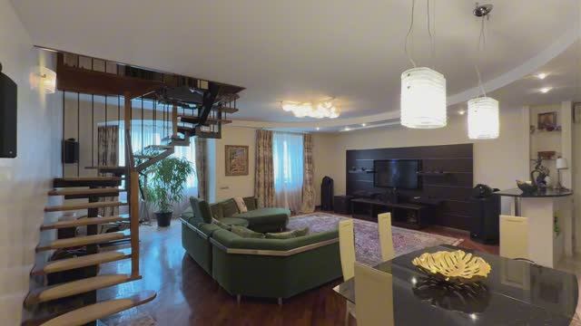 Двухуровневая квартира с дизайнерским ремонтом смотреть онлайн