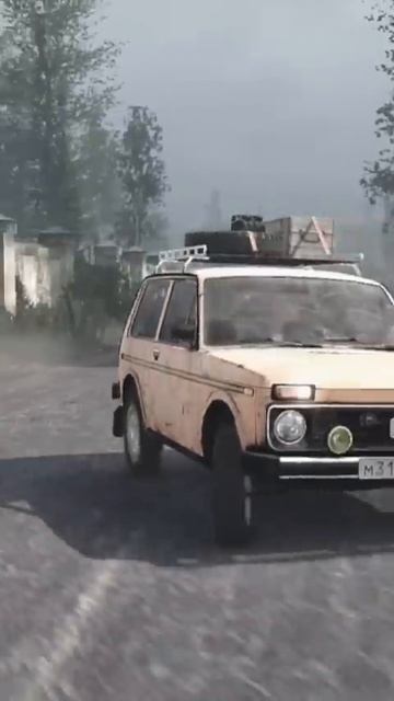 ЕДУ НА РЫБАЛКУ В MUDRUNNER girosteam automobile spintires mudrunner crashdrive s