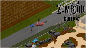 Выживание Project Zomboid Build 42 #21 Заехал не в тот городок !